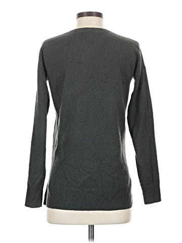 Aqua Cashmere Pullover Sweater (view 2)