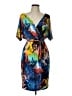Bluebell Tropical Blue Cocktail Dress Size L (estimated) - photo 1