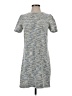 Ann Taylor LOFT Tweed Gray Casual Dress Size S - photo 1