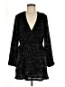 White Fox Stars Black Cocktail Dress Size M - photo 1