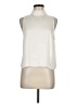 Joe's Jeans 100% Polyester Ivory Sleeveless Blouse Size M - photo 1