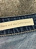 Pilcro and the Letterpress Chevron-herringbone Blue Jeans Size 29 waist - photo 7