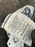 Pilcro and the Letterpress Chevron-herringbone Blue Jeans Size 29 waist - photo 8