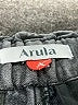 Arula 100% Cotton Black Denim Shorts Size 1X - photo 3