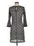 Papillon Tweed Gray Casual Dress Size M - photo 2