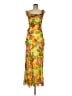 Milly Tropical Yellow Cocktail Dress Size 6 - photo 1