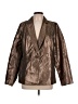 Joan Rivers Metallic Gold Blazer Size L - photo 1