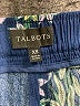 Talbots 100% Rayon Paisley Blue Casual Pants Size XS - photo 7