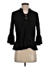 Abbeline Black 3/4 Sleeve Blouse Size S - photo 1