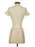 OQQ Ivory Short Sleeve Turtleneck Size S - photo 2