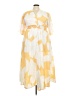 Unbranded 100% Polyester Yellow Casual Dress Size 3X - photo 1