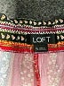 Ann Taylor LOFT Print Red Casual Pants Size XL - photo 7