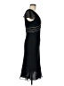 BCBGMAXAZRIA 100% Silk Black Cocktail Dress Size 6 - photo 4