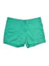 British Khaki Solid Green Shorts Size 10 - photo 1