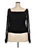 Ashley Stewart Black Long Sleeve Blouse Size 22 Plus - photo 2