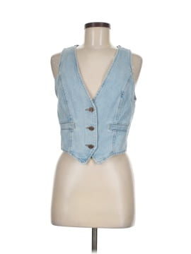 Happily Grey Denim Vest