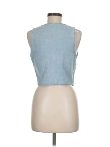 Happily Grey Denim Vest (view 2)