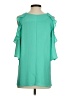 Umgee Teal Sleeveless Blouse Size S - photo 2
