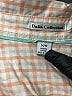 Dalia Collection Checkered-gingham Orange Long Sleeve Button-Down Shirt Size M - photo 7