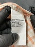 Dalia Collection Checkered-gingham Orange Long Sleeve Button-Down Shirt Size M - photo 8