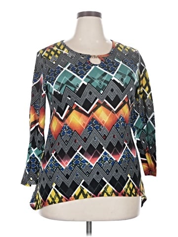 Victoria 3/4 Sleeve Top (view 1)