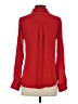 Express 100% Polyester Red Long Sleeve Blouse Size XS - photo 2