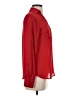 Express 100% Polyester Red Long Sleeve Blouse Size XS - photo 4