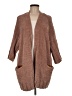 Moth 100% Polyester Brown Cardigan Size M - photo 1