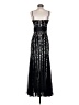 Xscape 100% Polyester Black Cocktail Dress Size 4 - photo 2
