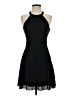 Express Solid Black Cocktail Dress Size 2 - photo 1