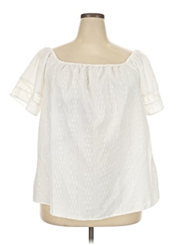 Lane Bryant Short Sleeve Blouse (view 1)