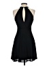Express Solid Black Cocktail Dress Size 2 - photo 2