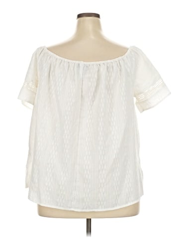 Lane Bryant Short Sleeve Blouse (view 2)
