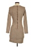Bebe Solid Tan Casual Dress Size S - photo 2