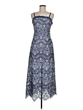 foxiedox blue lace dress Inner Goddess Lace Maxi Dress Blue