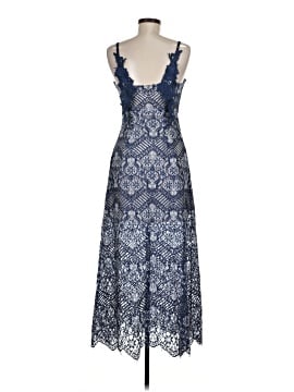 foxiedox blue lace dress Foxiedox Dark Blue Lace Dress Size Small