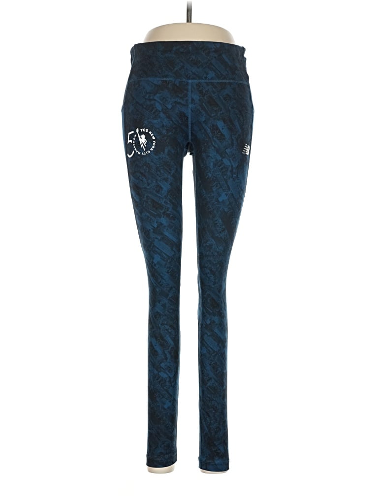 Pre-owned New Balance Active Pants In Blue