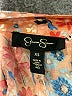 Jessica Simpson 100% Viscose Floral Orange Shorts Size XS - photo 3