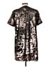 1.State 100% Polyester Silver Cocktail Dress Size L - photo 2