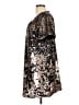1.State 100% Polyester Silver Cocktail Dress Size L - photo 5