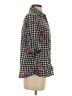 New York Laundry 100% Polyester Checkered-gingham Black 3/4 Sleeve Blouse Size S - photo 4