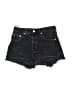 Levi's 100% Cotton Stars Black Denim Shorts Size 25 waist - photo 1