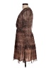 En Saison 100% Polyester Animal Print Brown Cocktail Dress Size L - photo 5
