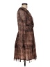 En Saison 100% Polyester Animal Print Brown Cocktail Dress Size L - photo 4