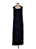 Unbranded 100% Polyester Black Blue Dress Size 14 - photo 1