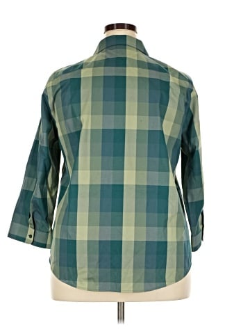 Coldwater Creek 3/4 Sleeve Button-Down Shirt (view 2)