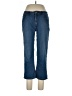 Levi's Chevron-herringbone Blue Jeans Size 10 - photo 1