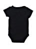 Jumping Beans 100% Cotton Graphic Black Short Sleeve Onesie Size Newborn - photo 2