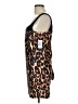 Jodi Kristopher Animal Print Brown Cocktail Dress Size XL - photo 5