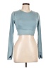 Shein Blue Long Sleeve T-Shirt Size L - photo 1
